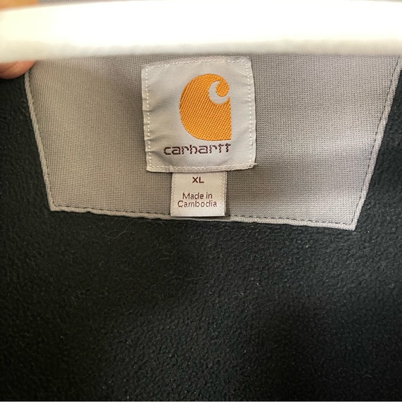 Carhartt Rain Defender Relaxed Fit Heavyweight Softshell Jacket - Picture 12 of 15